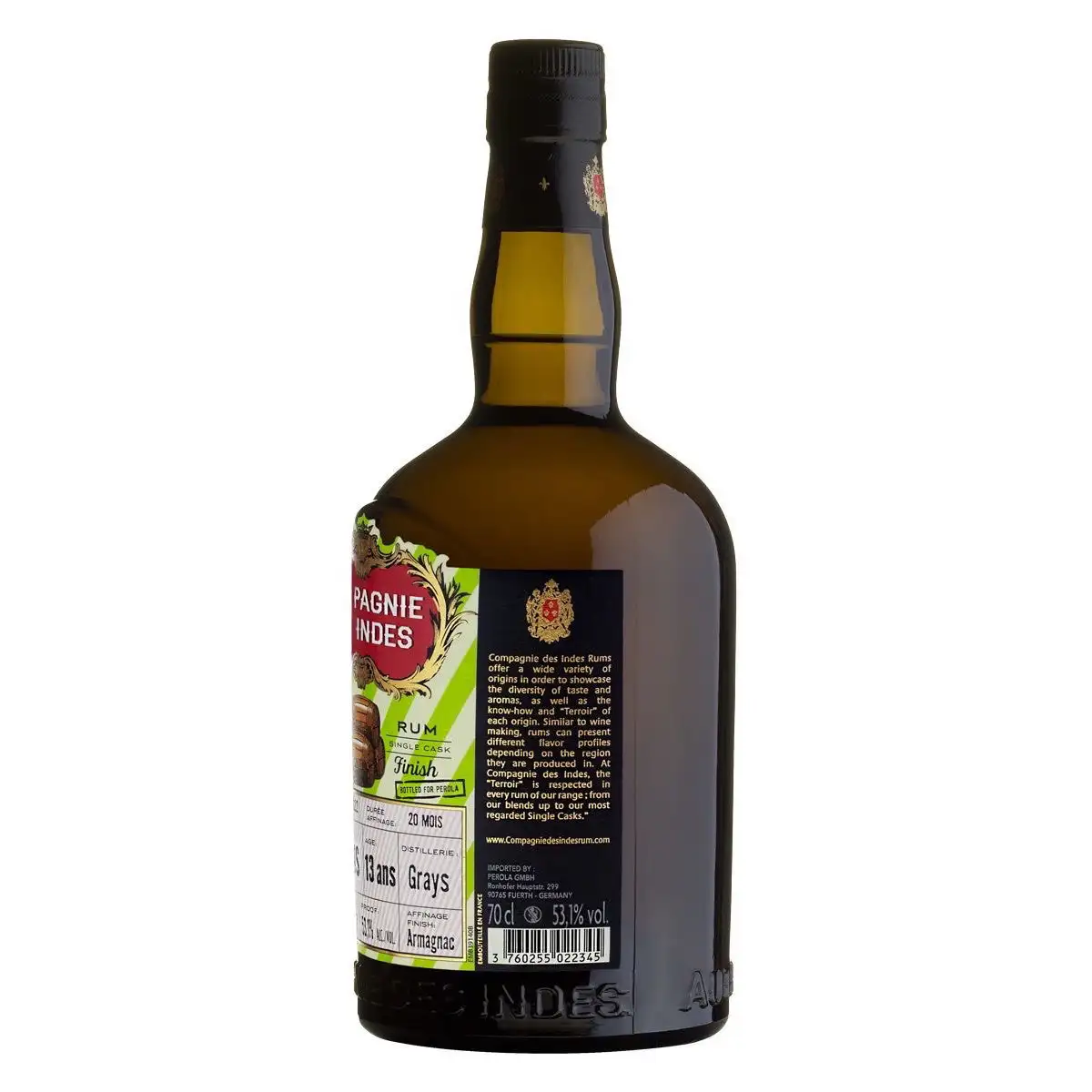 Hochauflösendes Bild von CDI Grays Mauritius (Perola) 2009