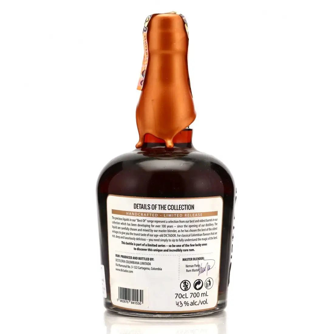 High resolution image of Dictador Best of 1977