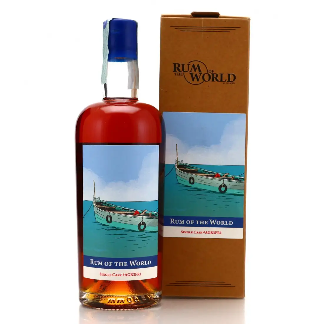 Bottle of Fine Spirits Rum of the World