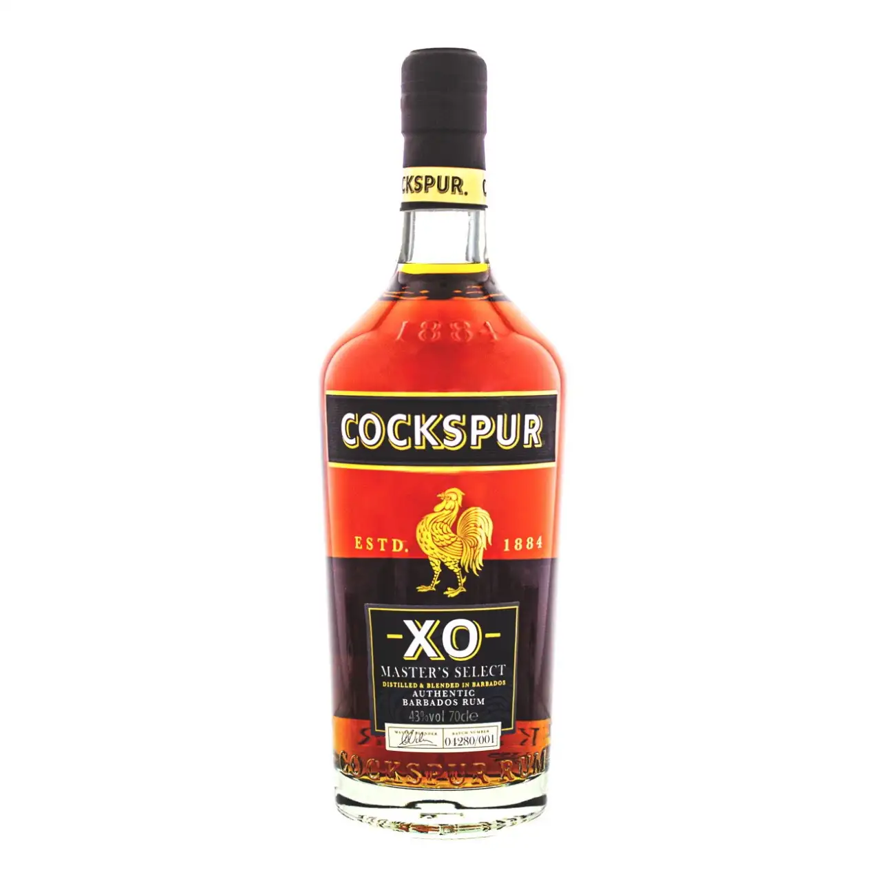 Bottle of Cockspur XO Masters Select