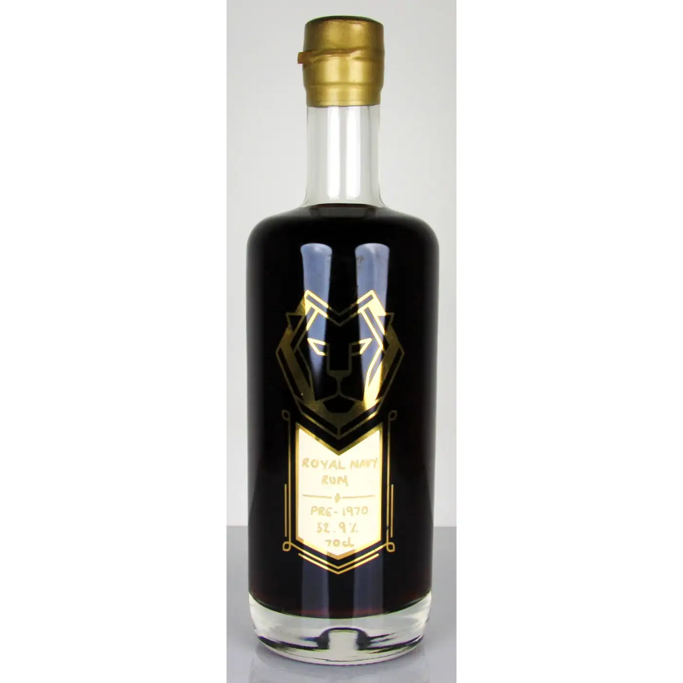 Bottle of C. Dully Selection British Royal Navy Rum (Pre-1970)