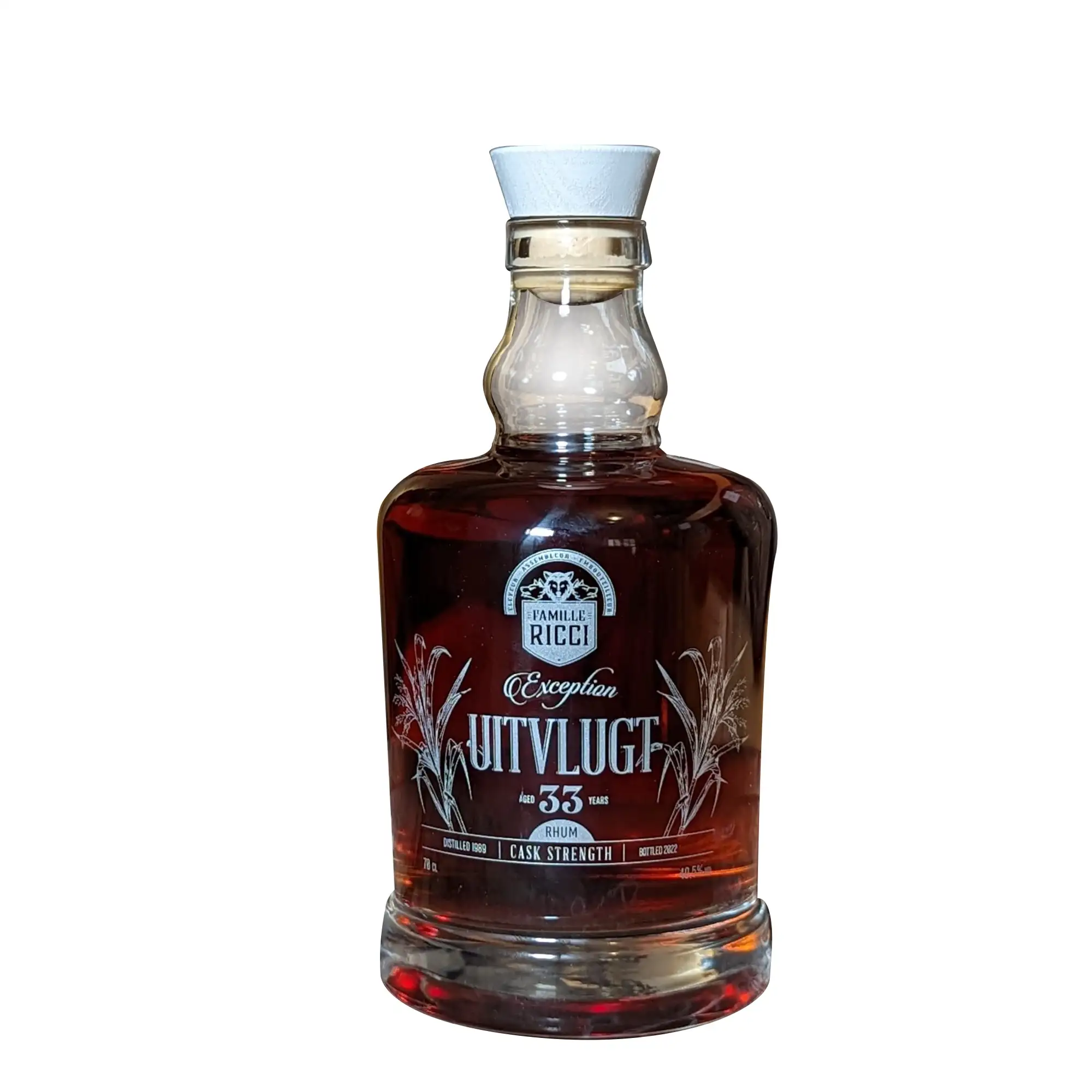 Bottle of Famille Ricci Uitvlugt Exception 1989