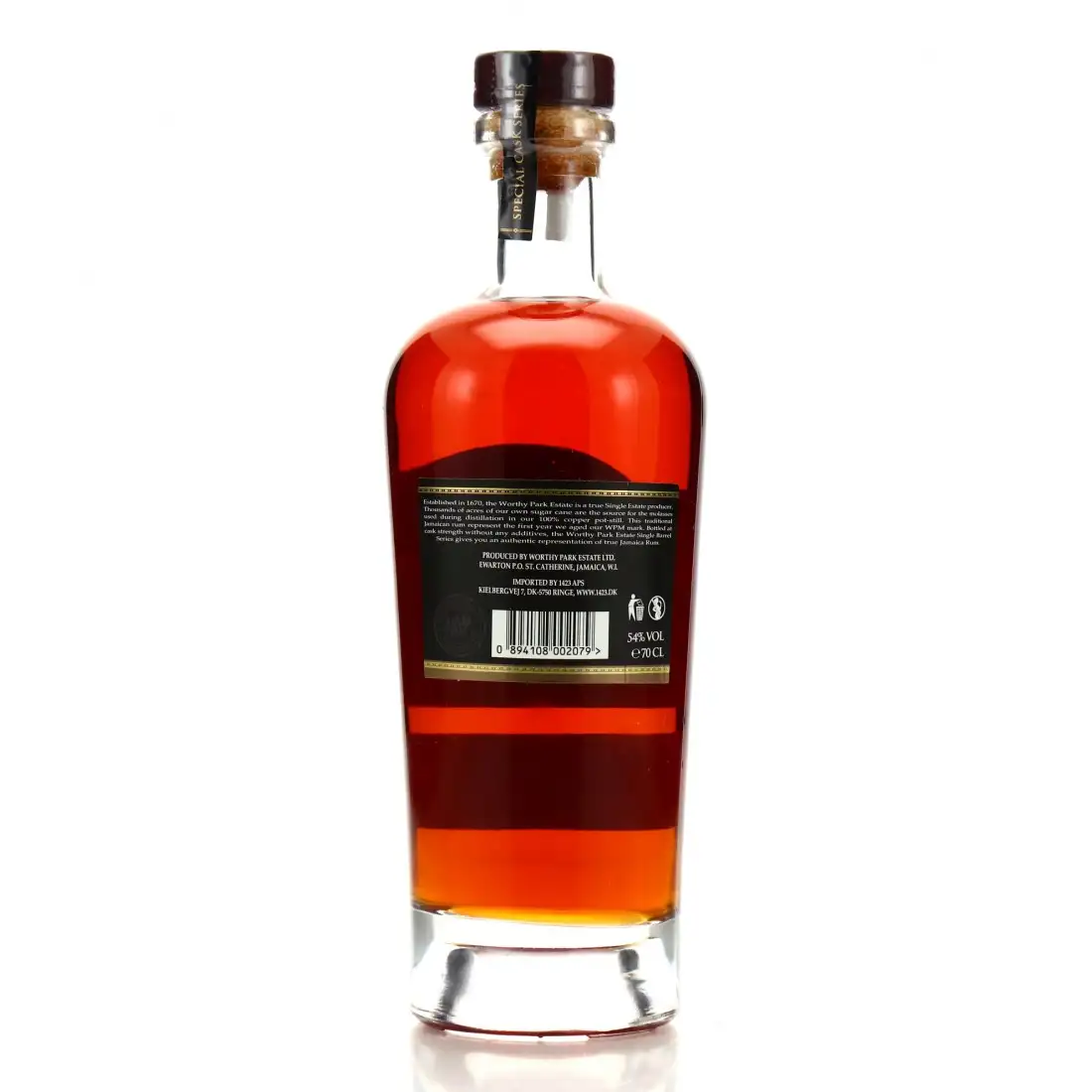 Image haute résolution de Worthy Park Special Barrel (Bottled for The Nectar Belgium) WPM 2006