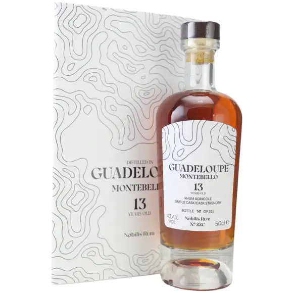 Bottle of Nobilis Carrere Montebello Rum No. 22C 2007