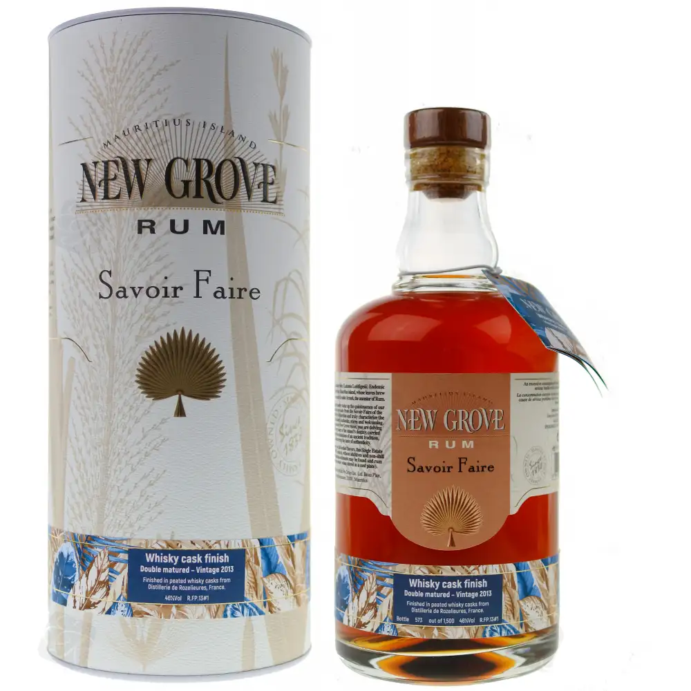 Bottle of Grays New Grove Savoir-Faire Rozelieures (Whisky cask finish) 2013