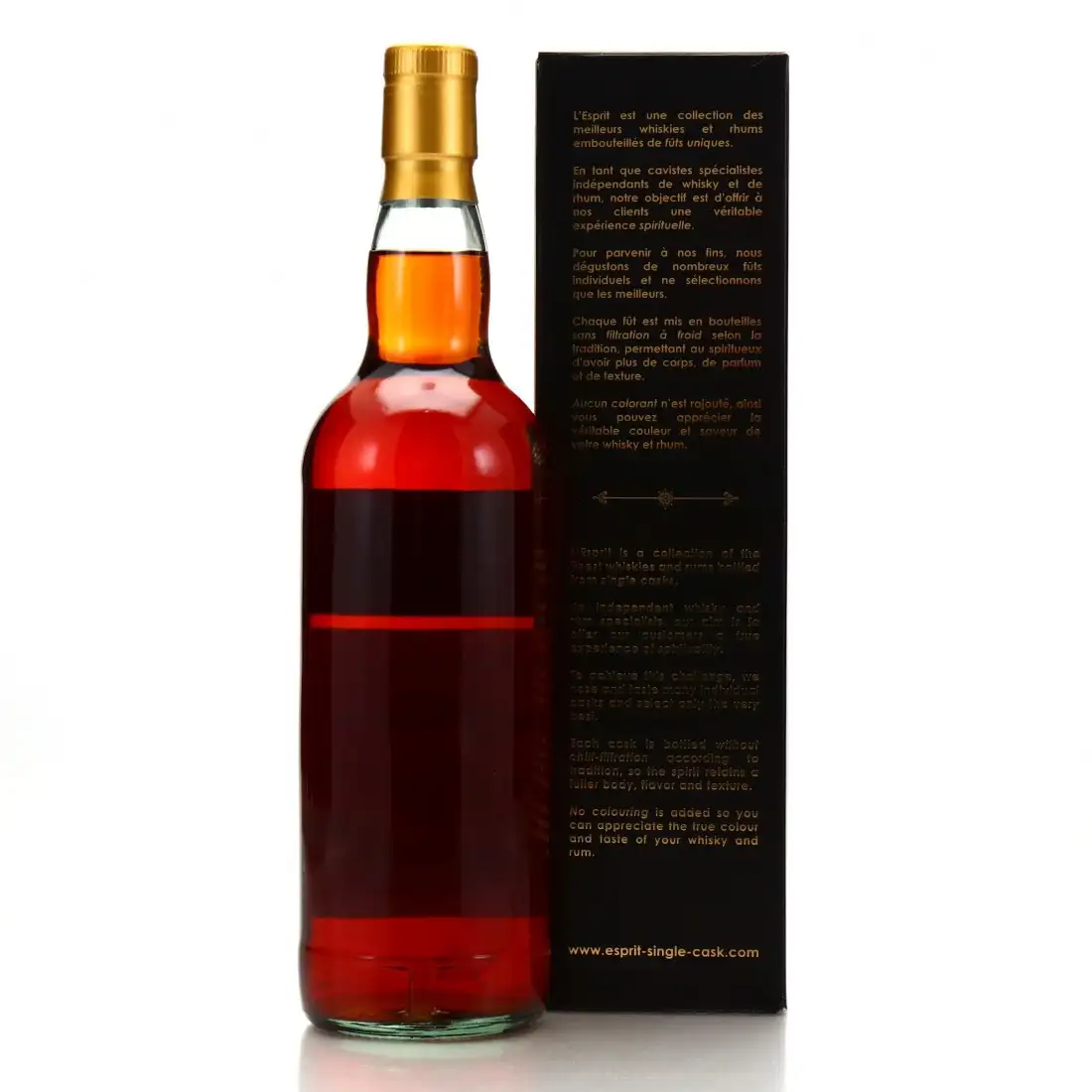 Image haute résolution de Whisky &amp; Rhum New Yarmouth L‘Esprit 1994