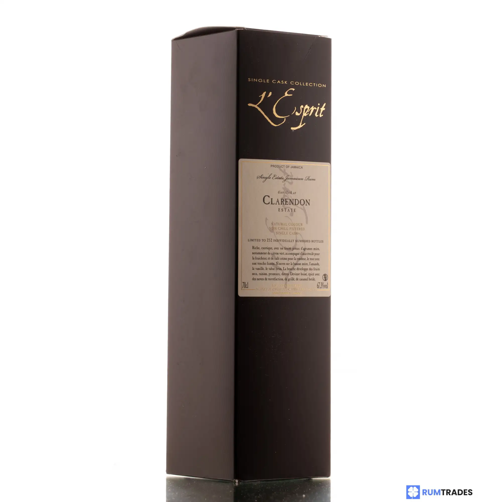 Image haute résolution de Whisky &amp; Rhum Clarendon L‘Esprit Clarendon Estate 2013