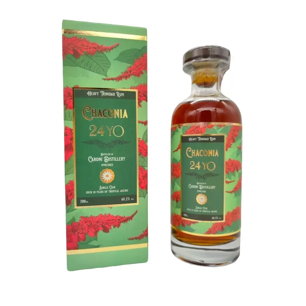 Bottle of Distilia Caroni Floral Rum Series Caroni Chaconia (Catawiki) 1998