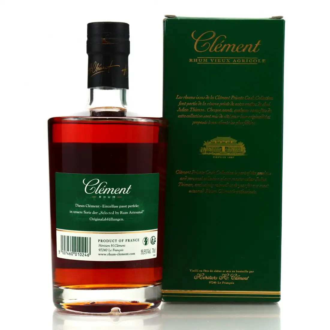 High resolution image of Clément Private Cask (RA) 2015