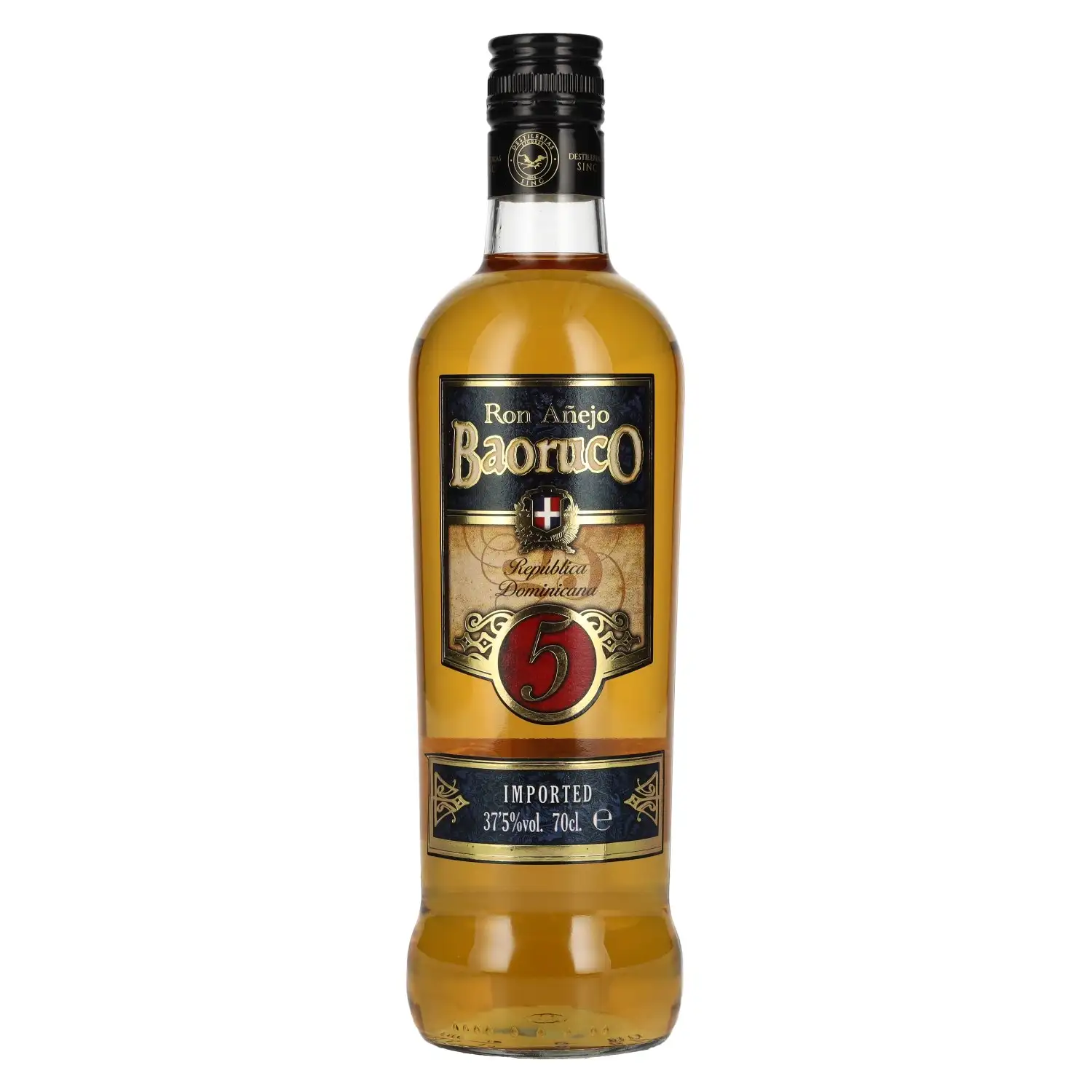 Bottle of Baoruco Ron Añejo 5