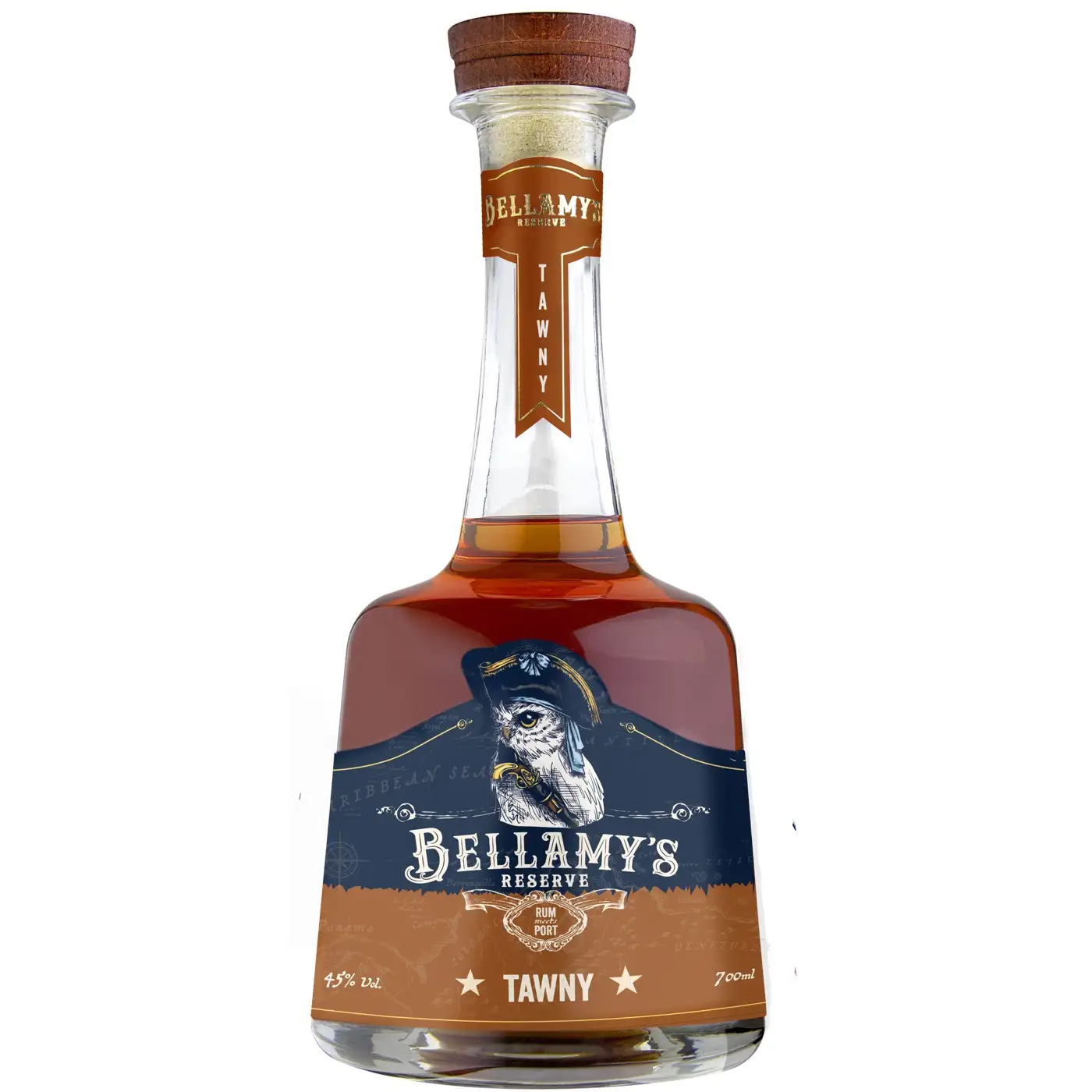 Bottle of Perola Bellamy‘s Reserve Tawny Rum Meets Port