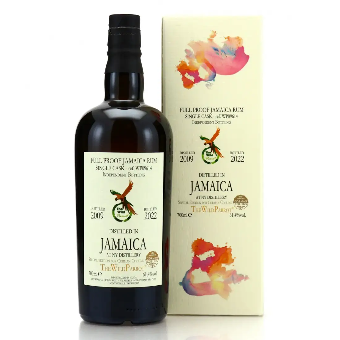 High resolution image of The Wild Parrot New Yarmouth NY Distillery (Special Edition for Corman Collins) 2009