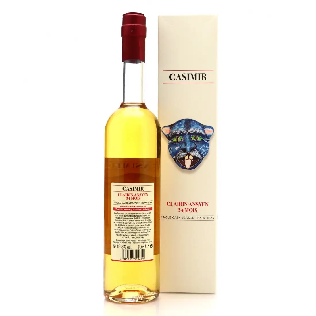 Image haute résolution de Velier Casimir Clairin Ansyen (Valentin Norberg) 2017