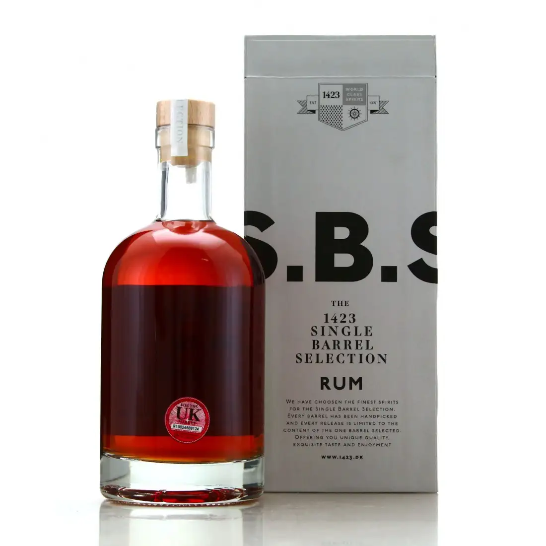 Hochauflösendes Bild von Hampden S.B.S Bottled for THE UK RUM CLUB HGML 2021