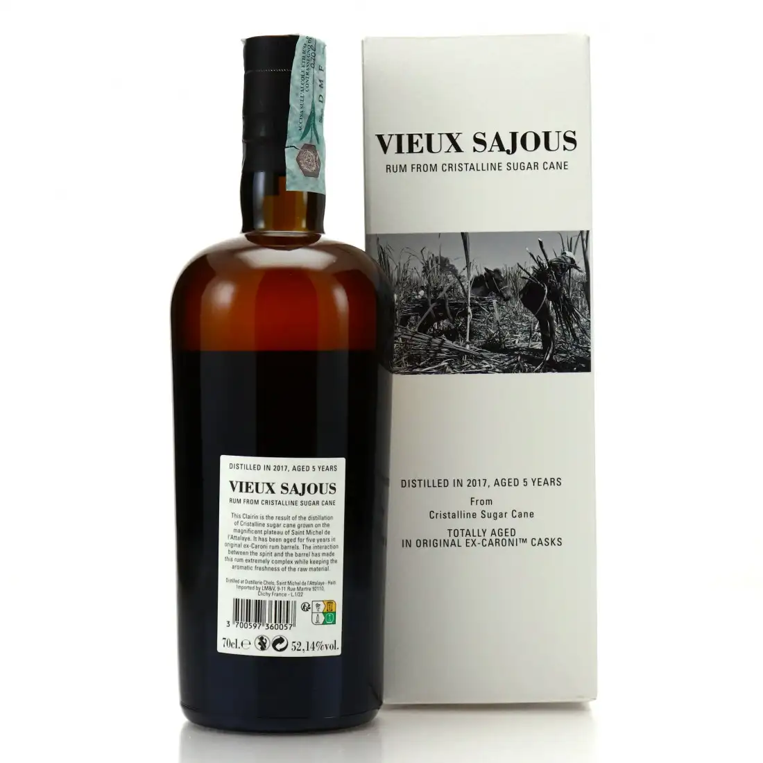 Hochauflösendes Bild von Velier Chelo Vieux Sajous (Ex-Caroni Casks) 2017