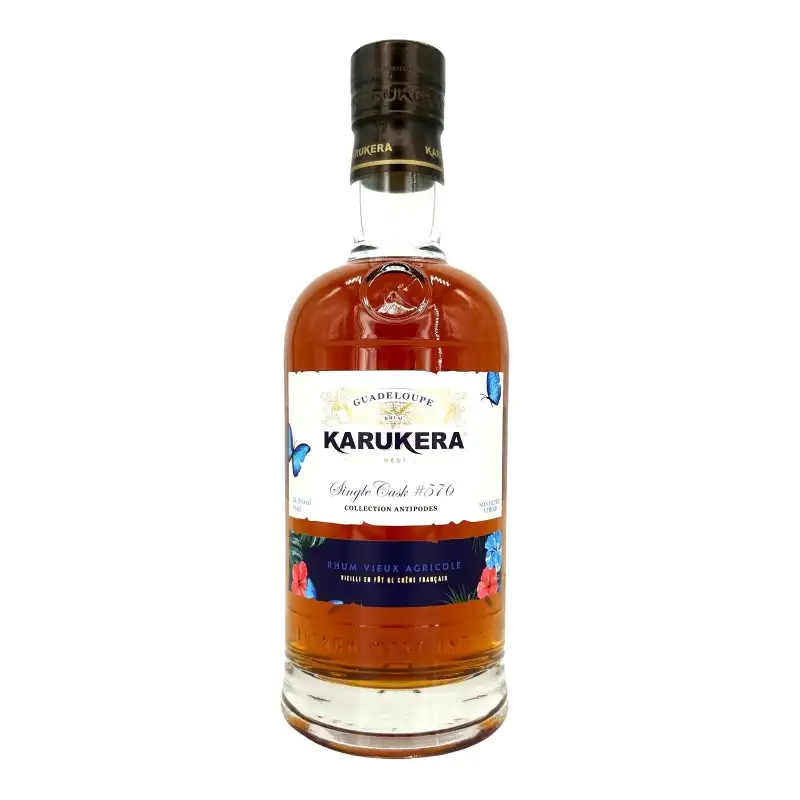 Bottle of Karukera Single Cask 2018