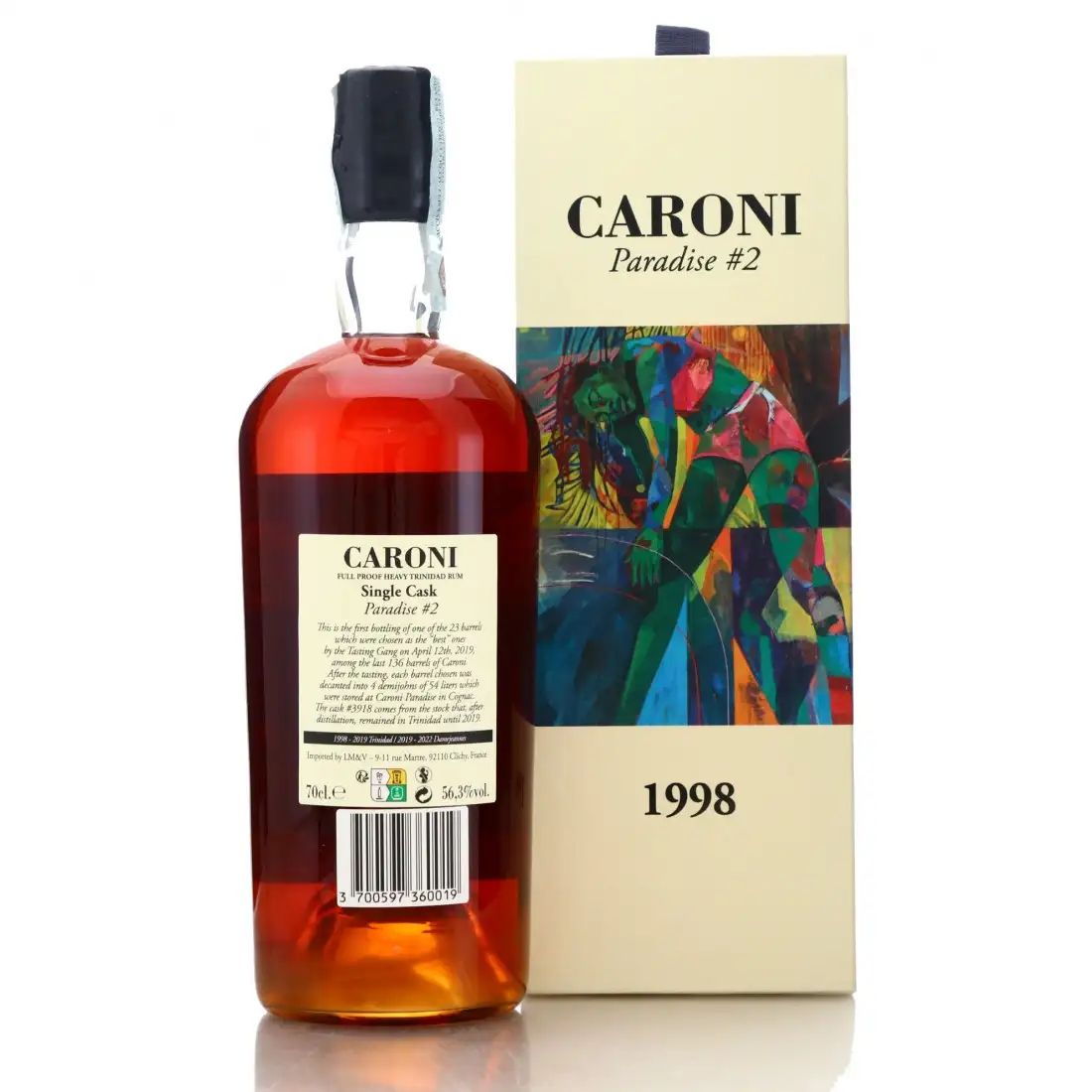 Image haute résolution de Velier Caroni Paradise #2 1998