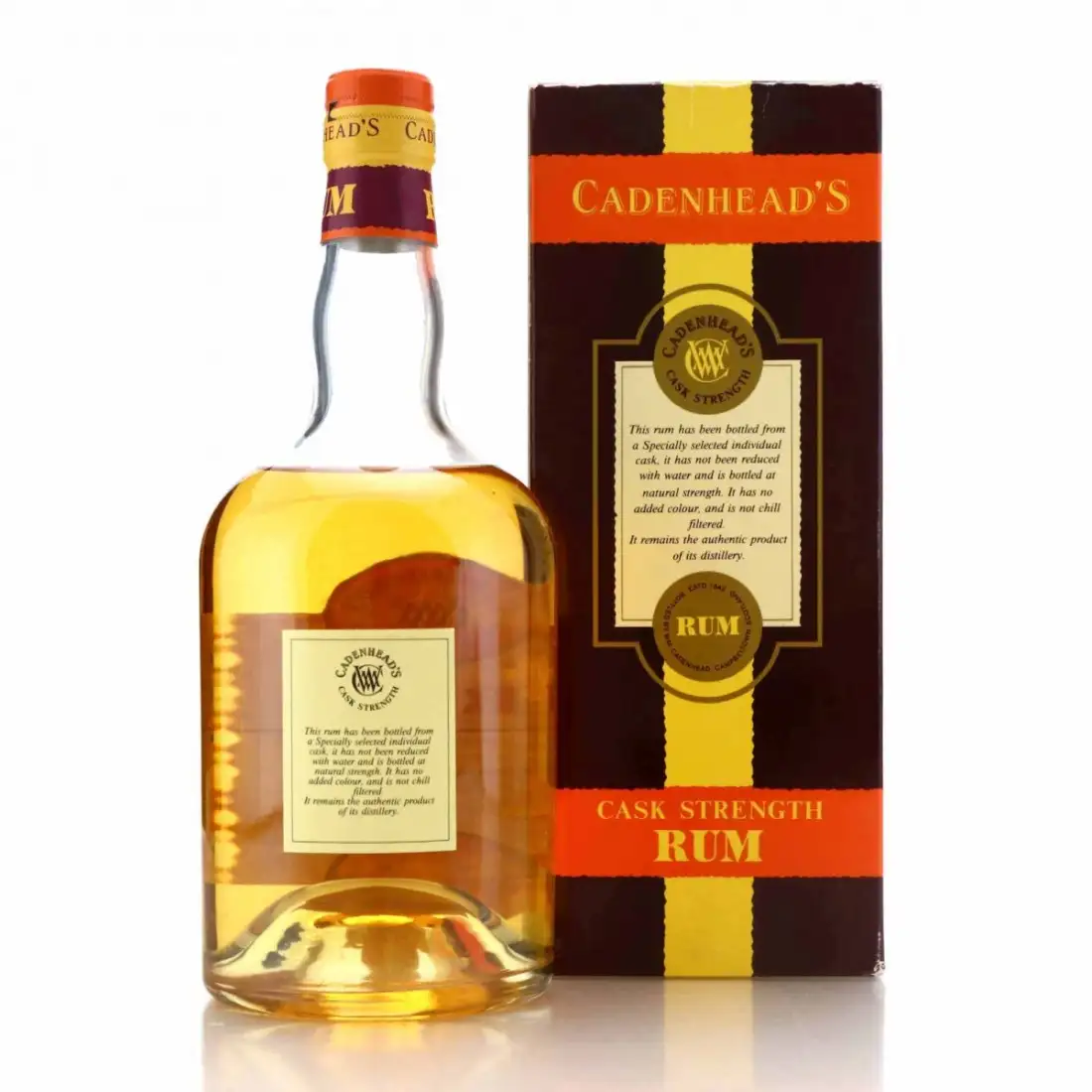 Image haute résolution de Cadenhead‘s Versailles Dated distillation VSG 1990