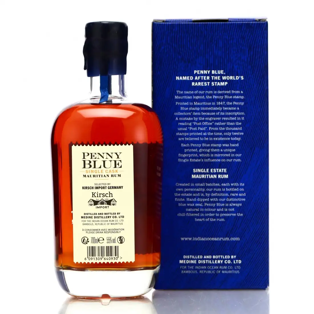Image haute résolution de Berry Bros &amp; Rudd Medine Estate Penny Blue Single Cask 2009