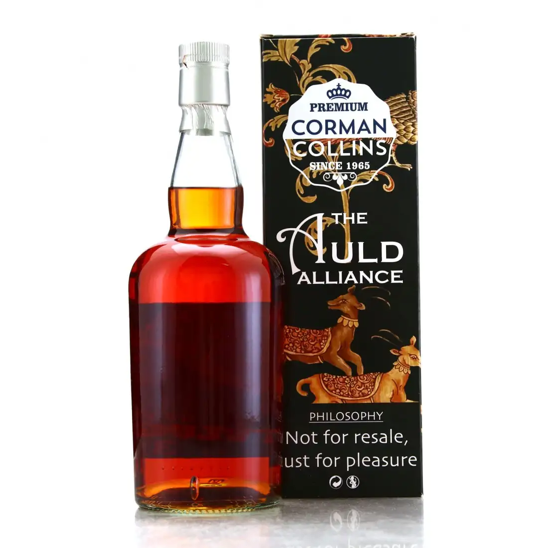 High resolution image of Corman Collins Uitvlugt Rum Demerara 1989