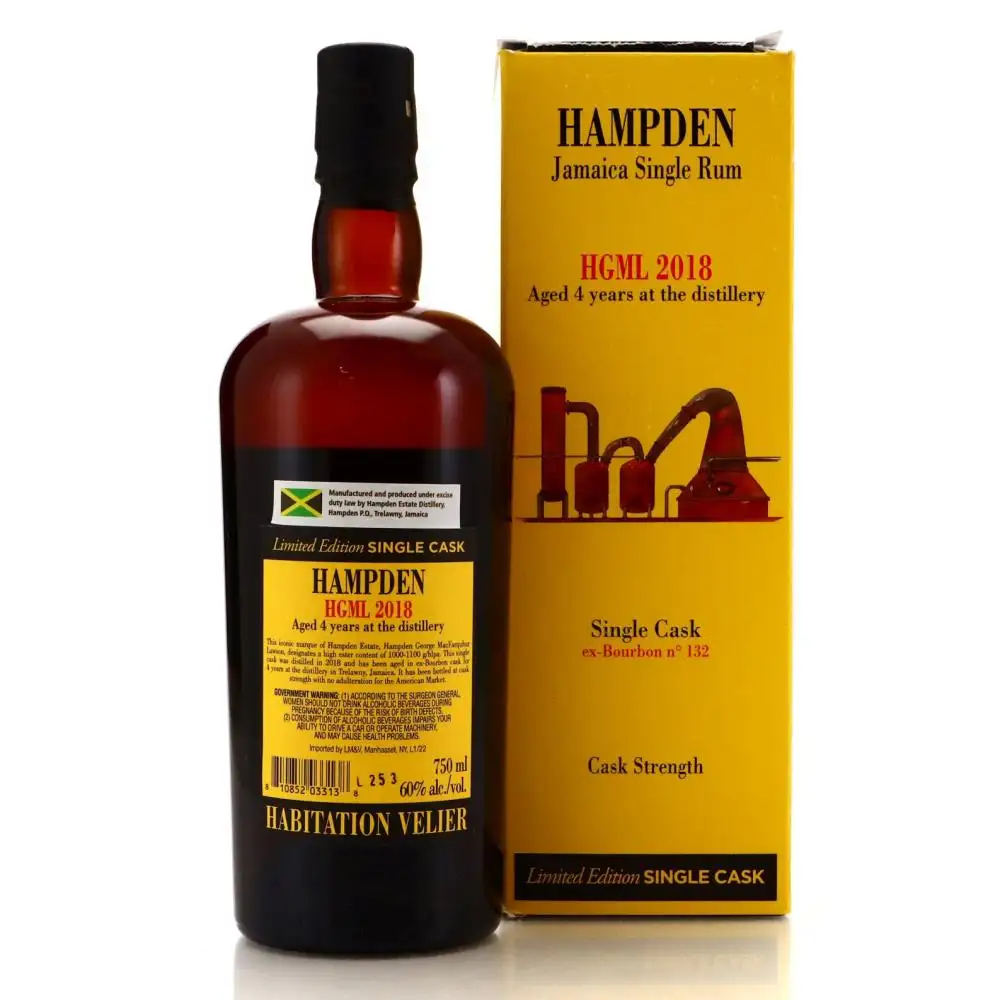 High resolution image of Habitation Velier Hampden Limited Edition Single Cask (US) HGML 2018