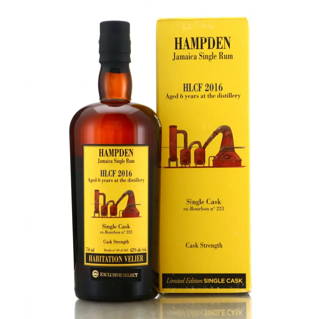 Hochauflösendes Bild von Habitation Velier Hampden Limited Edition Single Cask (US) HLCF 2016