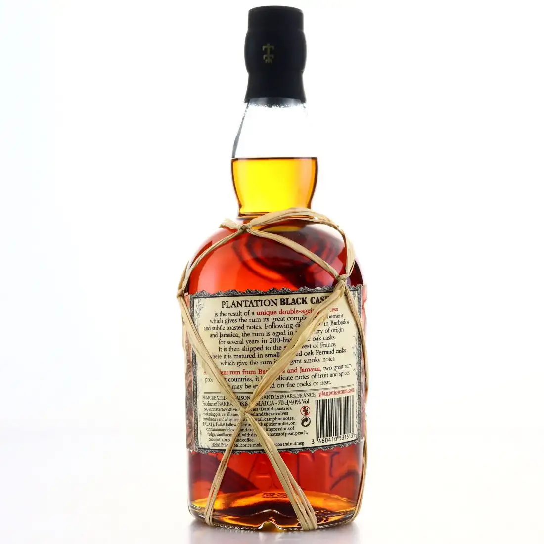 High resolution image of Plantation Black Cask Barbados & Jamaica