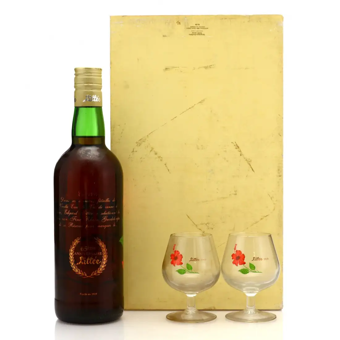 High resolution image of Littée Littee Rhum Vieux 65th Anniversary