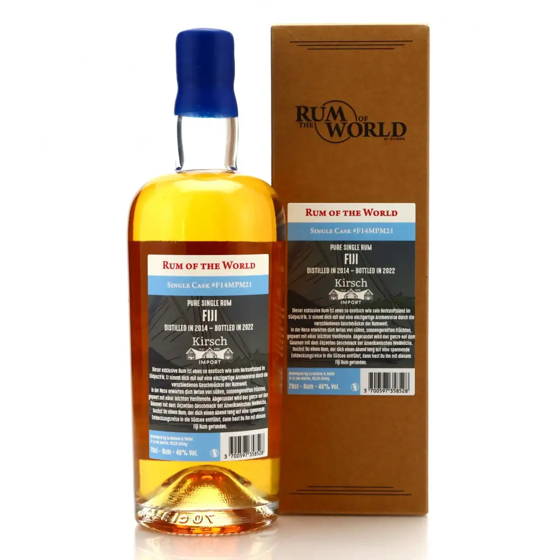 Hochauflösendes Bild von Fine Spirits South Pacific Rum of the World Single Cask 2014