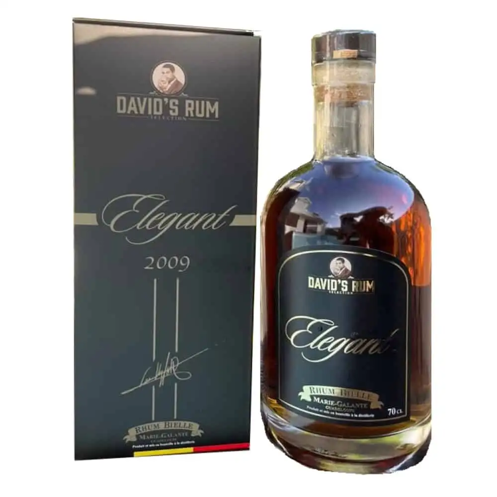 Bottle of David’s Rum Selection Bielle Elegant 2009