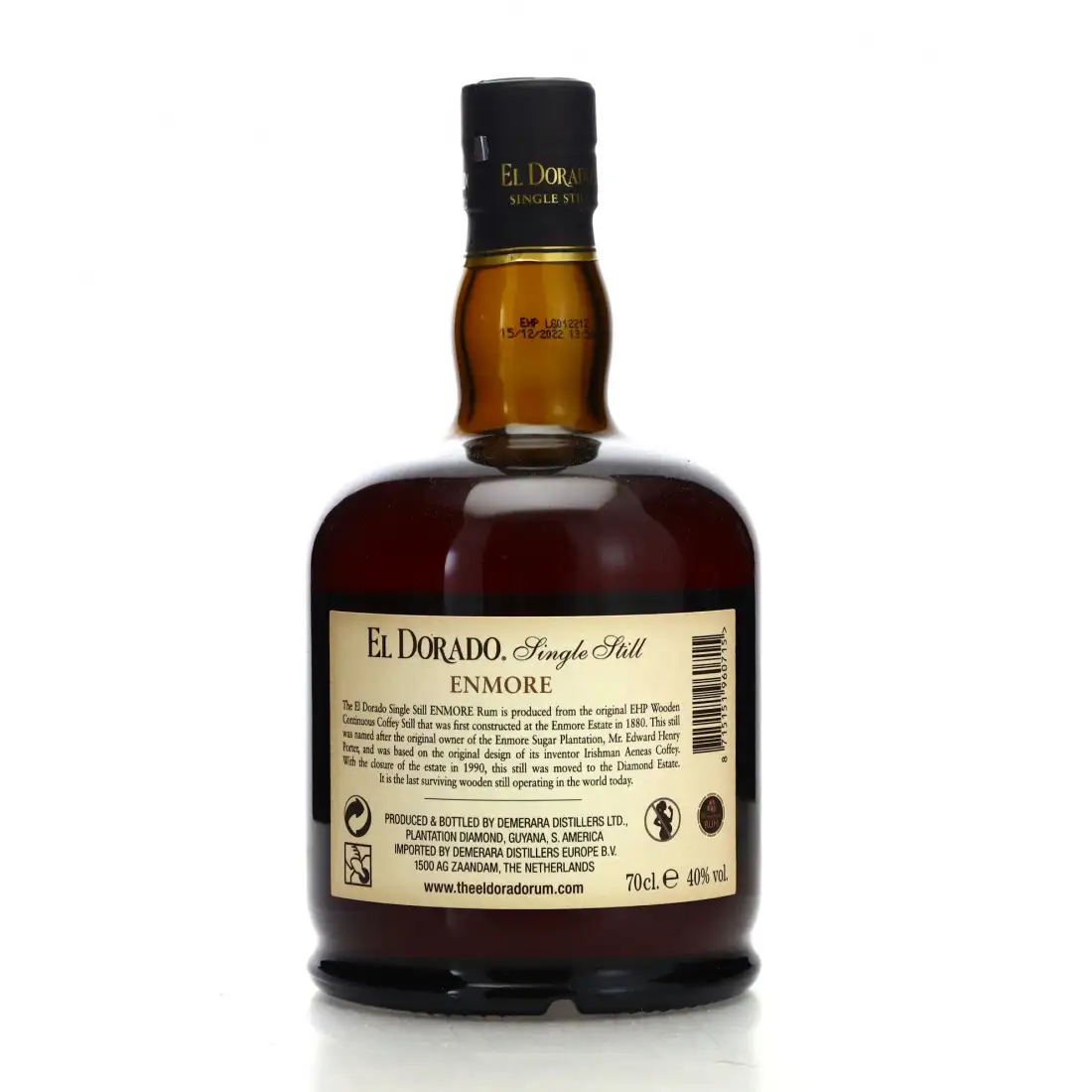 Image haute résolution de DDL El Dorado Cask Strength Single Still Enmore EHP 2009