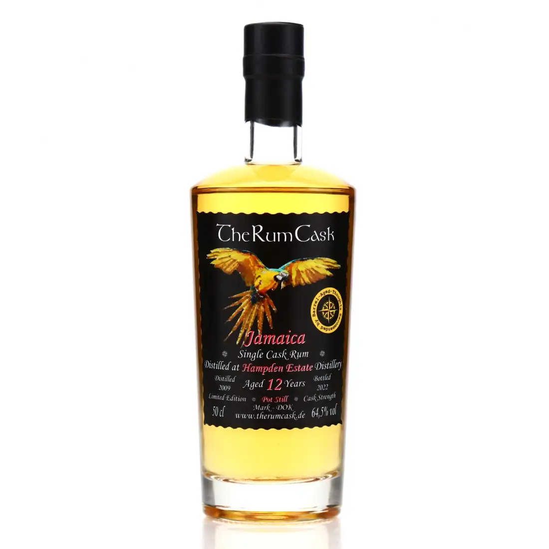 Bottle of TRC Hampden Jamaica DOK 2009