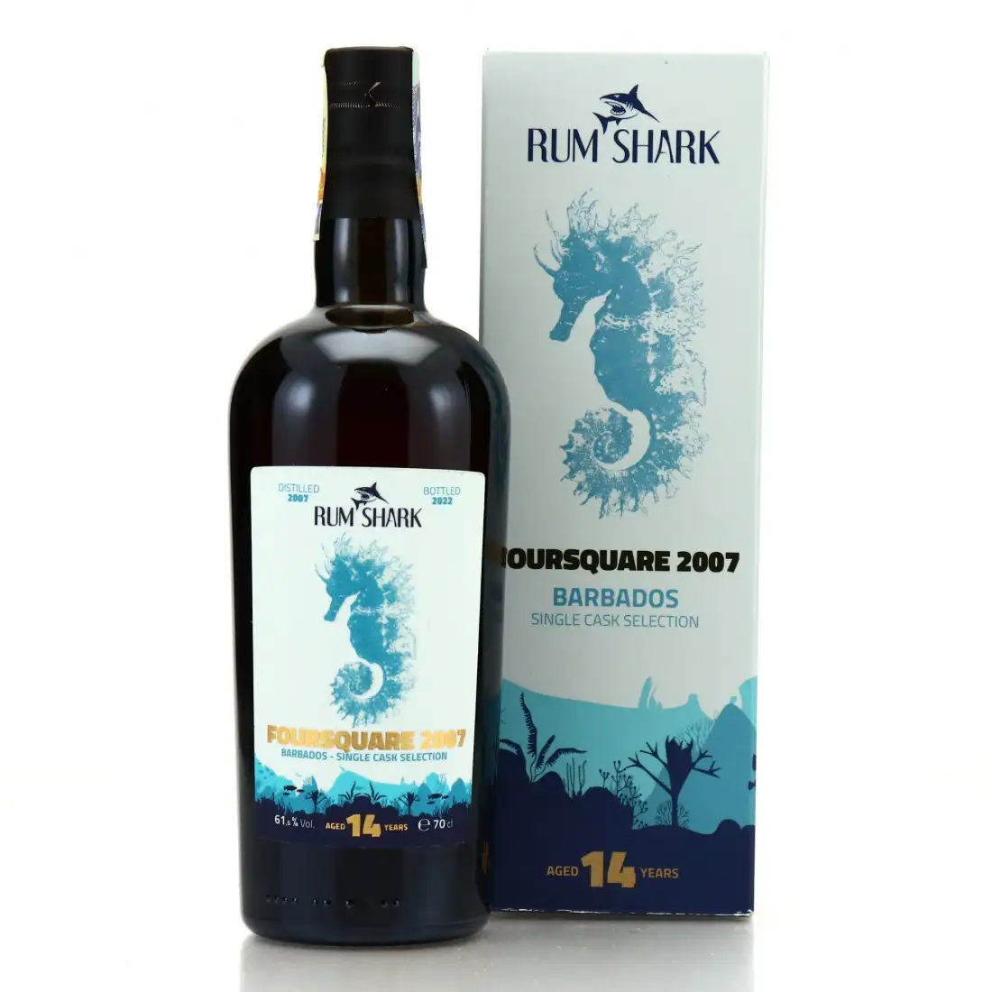 Bottle of Rum Shark Foursquare Barbados Single Cask Selection 2007