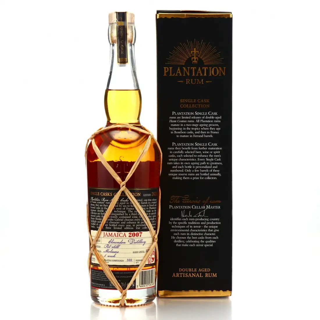 High resolution image of Clarendon Plantation Jamaica (Ironroot Cask Finish) Fût 17 2007