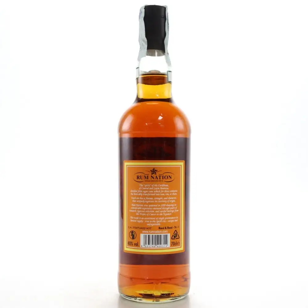 High resolution image of Rum Nation Barbados Rum 2001
