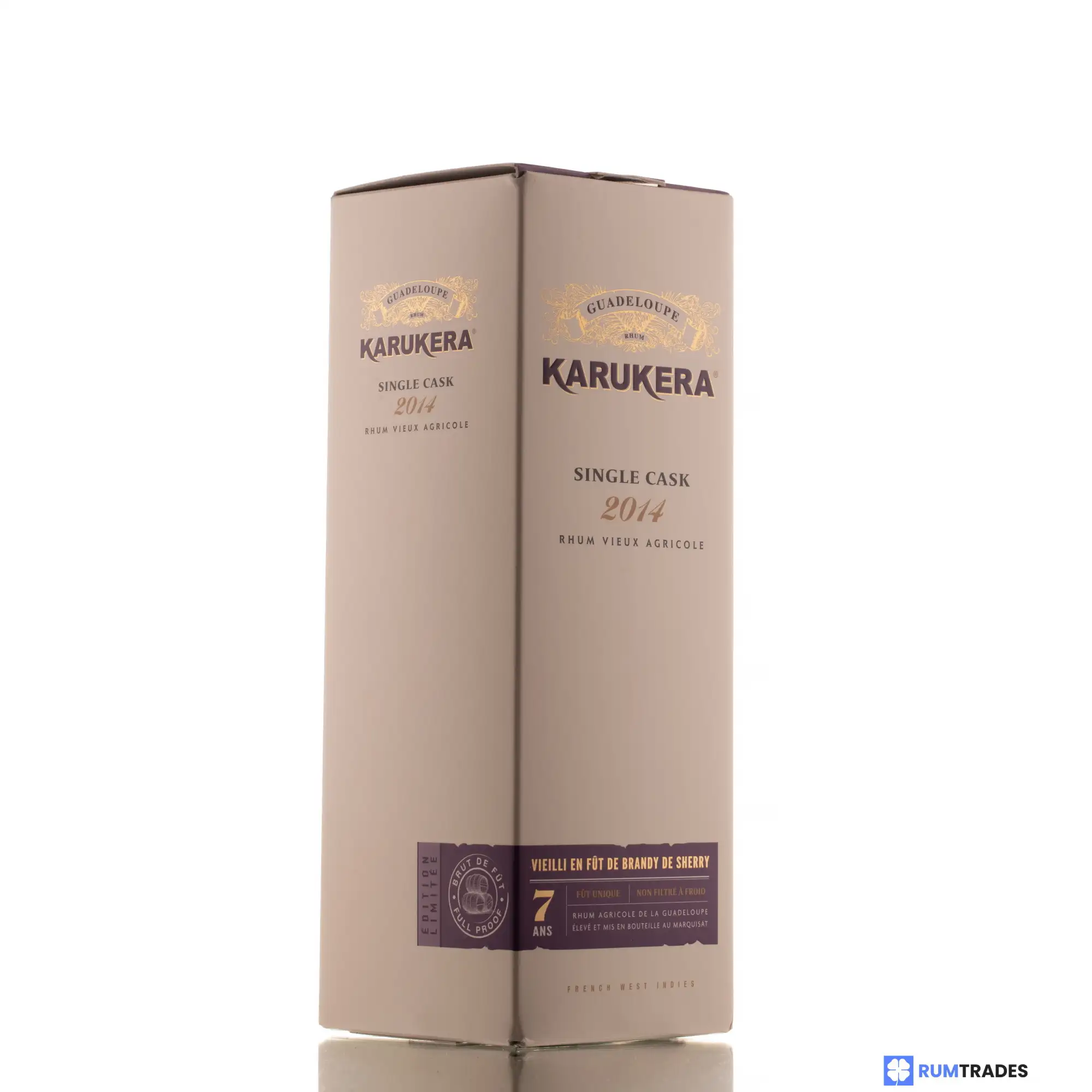 Hochauflösendes Bild von Karukera Single Cask (Brandy de Sherry) 2014