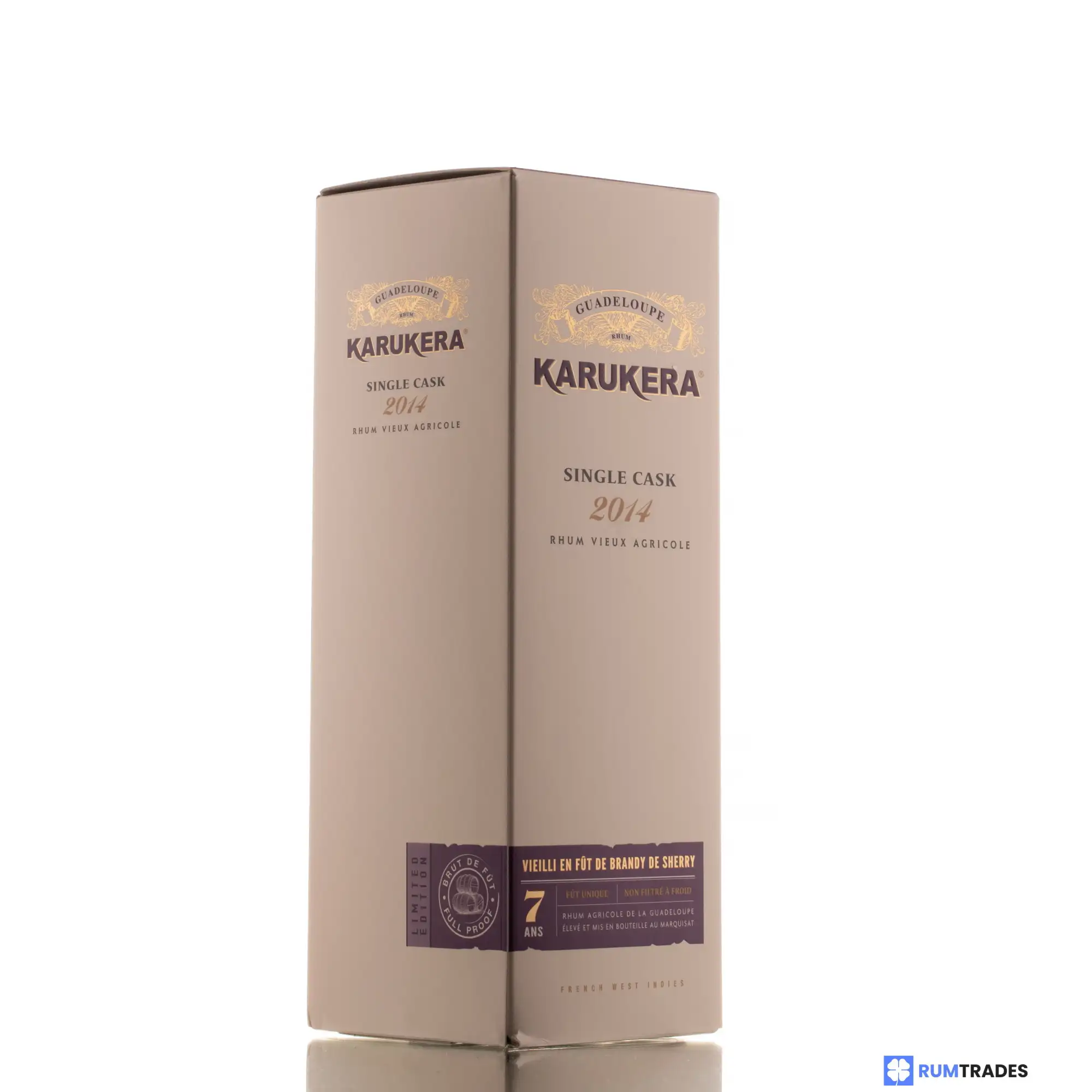 Hochauflösendes Bild von Karukera Single Cask (Brandy de Sherry) 2014
