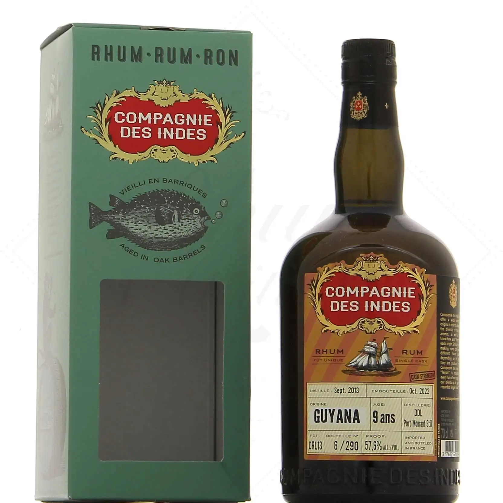 Bottle of CDI Port Mourant Guyana 2013