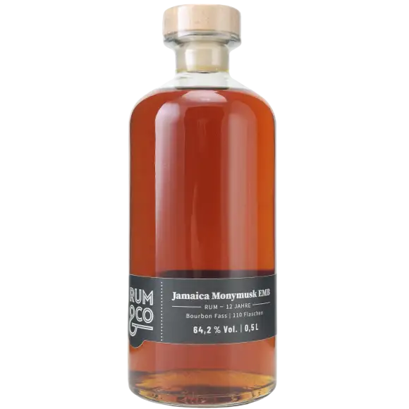 Bottle of Rum & Co GmbH Clarendon Jamaica Monymusk EMB