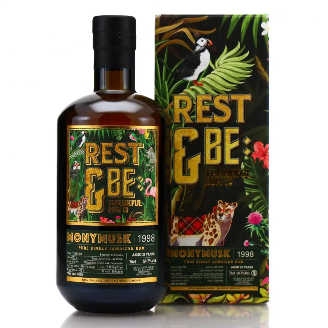 Bottle of Rest & Be Thankful Clarendon MMW 1998