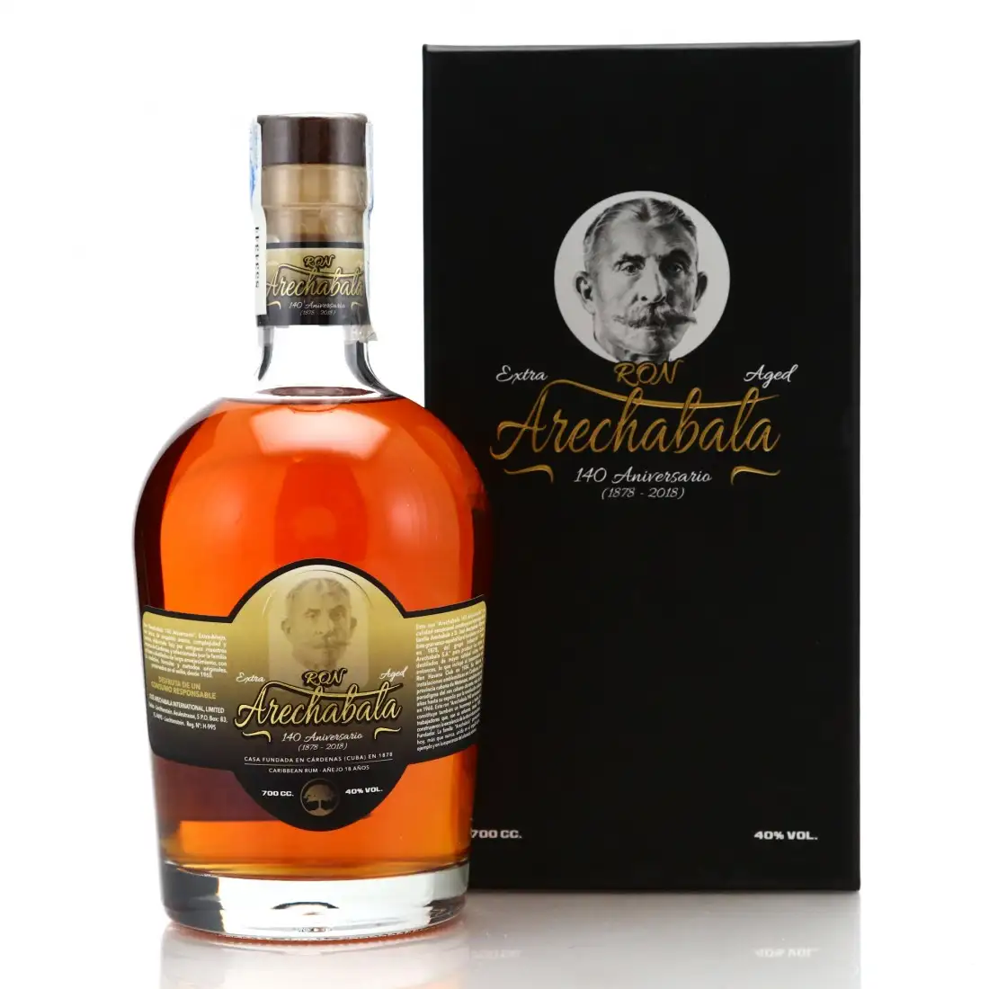 Bottle of Jose Arechabala S.A. 140th Anniversary