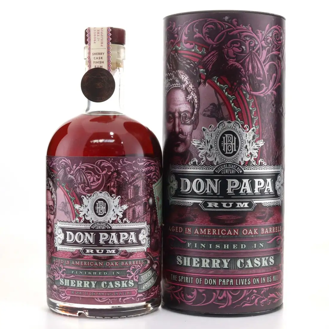 Bottle of Don Papa Sherry Cask 2012