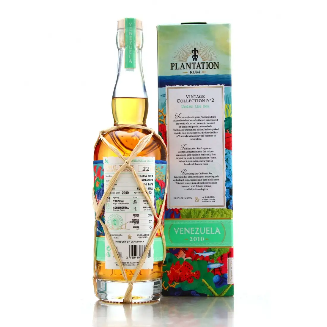 High resolution image of Destileria Sofa Plantation Venezuela One-Time 2010