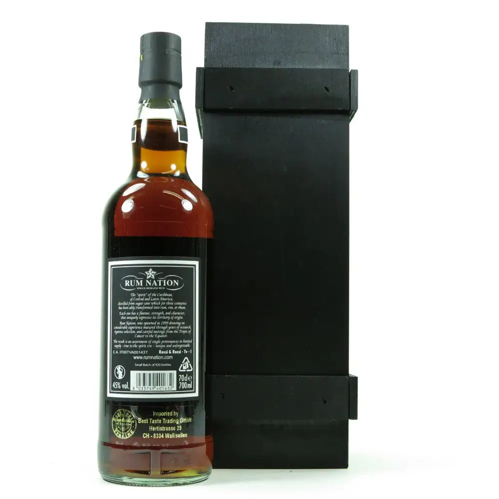 Image haute résolution de Rum Nation Versailles Demerara 1990