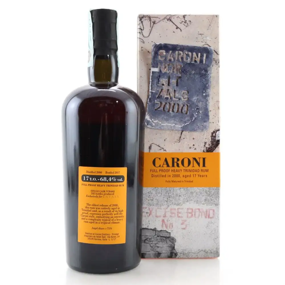 Image haute résolution de Velier Caroni Heavy Trinidad Rum (Eataly) HTR 2000
