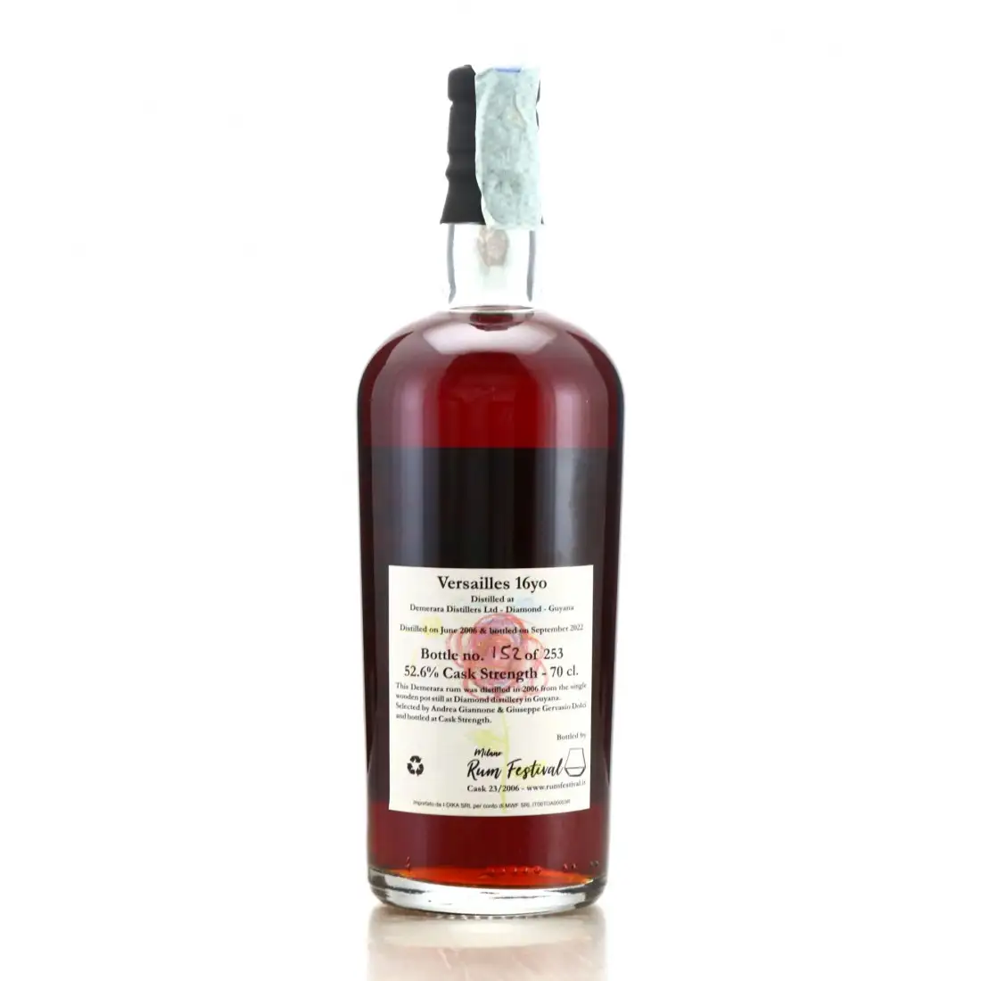 Image haute résolution de Milano Rum Festival &amp; Barmetro DDL Versailles 2006