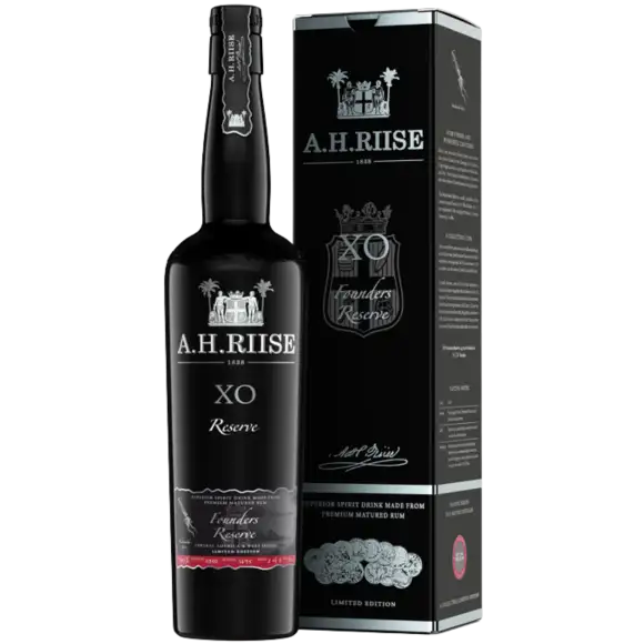 Bottle of A.H. Riise XO Founders Reserve 4th Edition