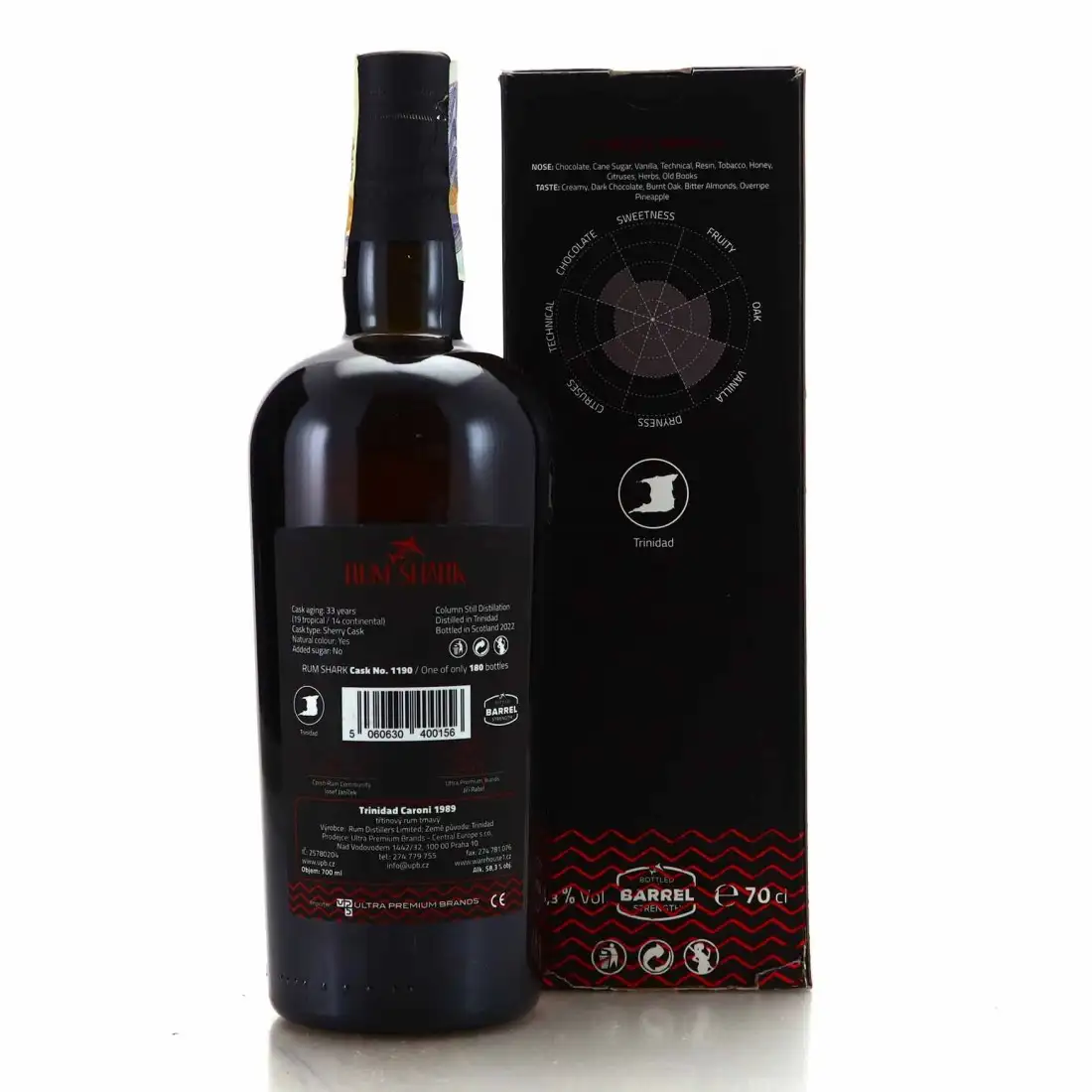 High resolution image of Rum Shark Caroni Caroni 1989