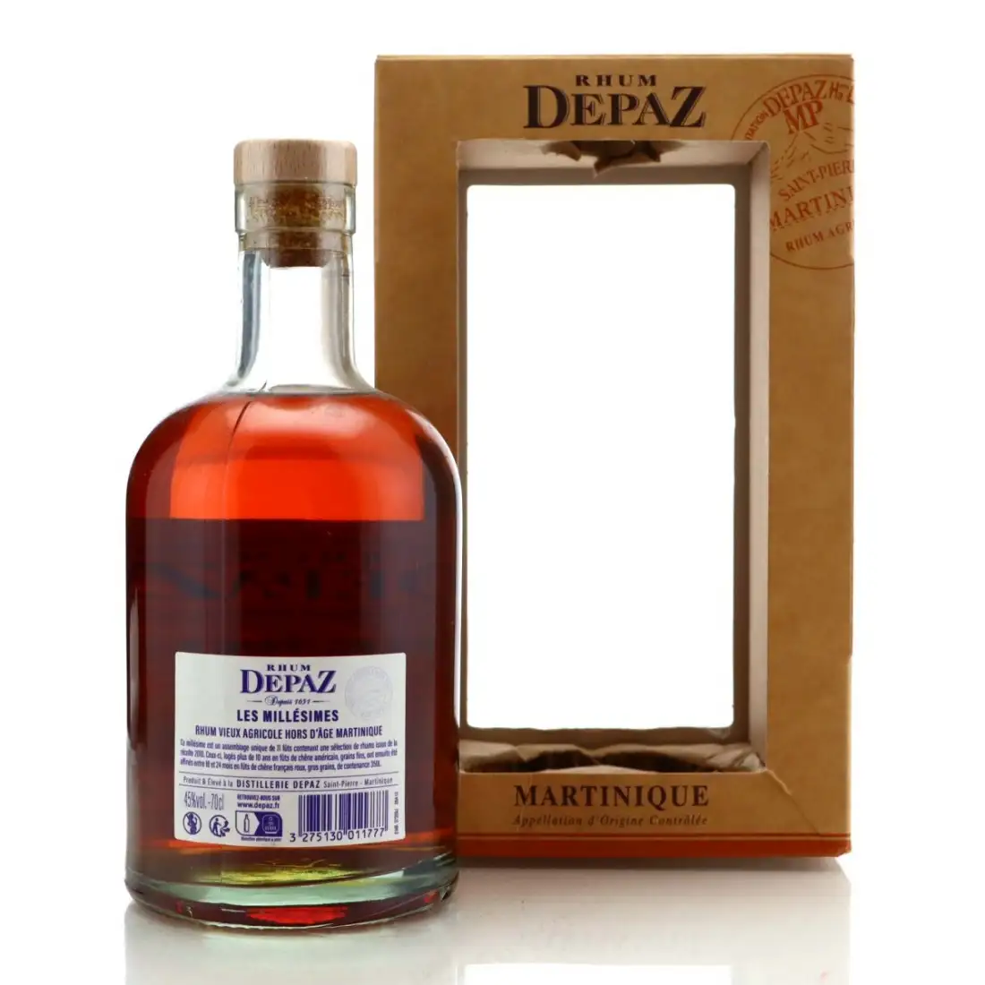 Image haute résolution de Depaz Les Millésimes 2010