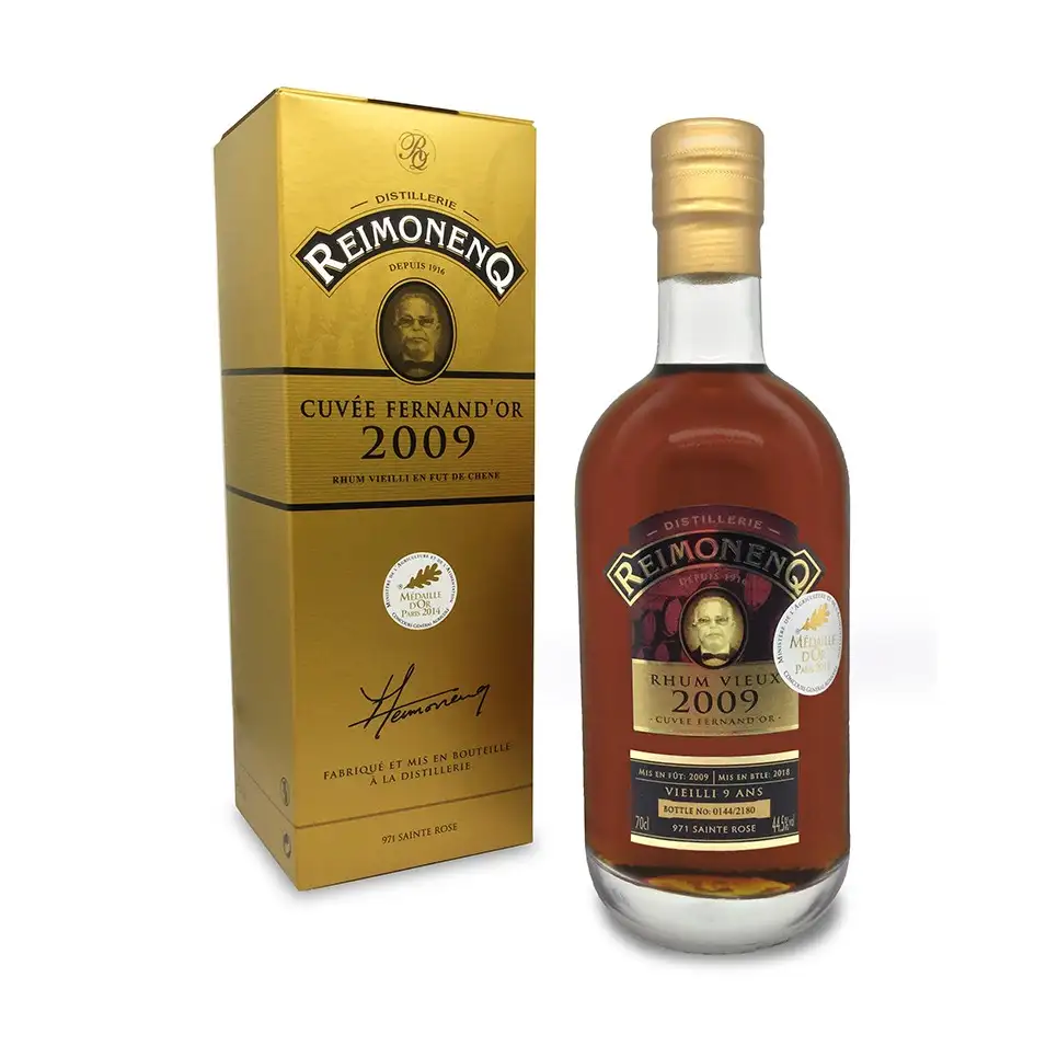 Bottle of ReimonenQ Cuvée Fernand d’or 2009